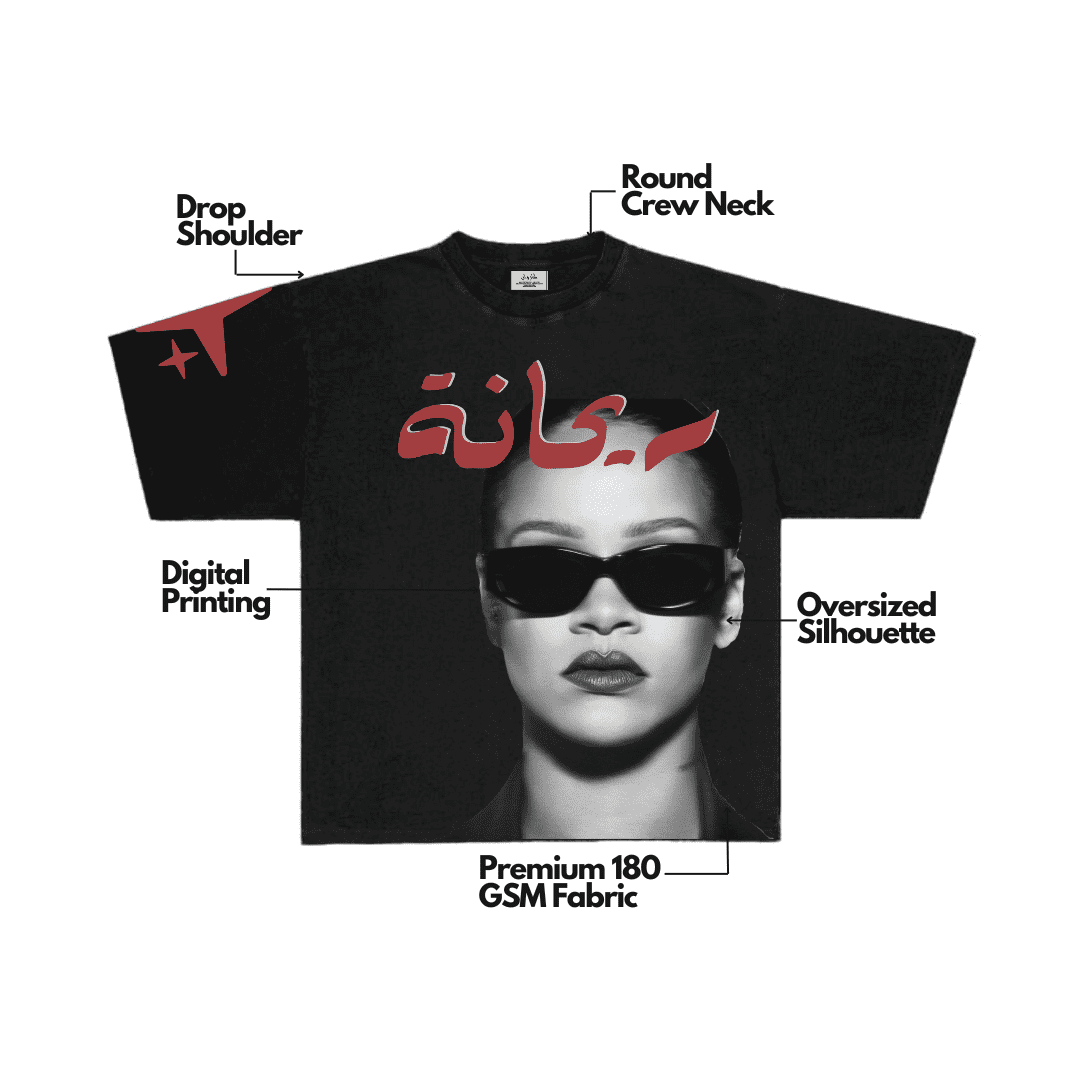 RIHANNA OVERSIZED TEE