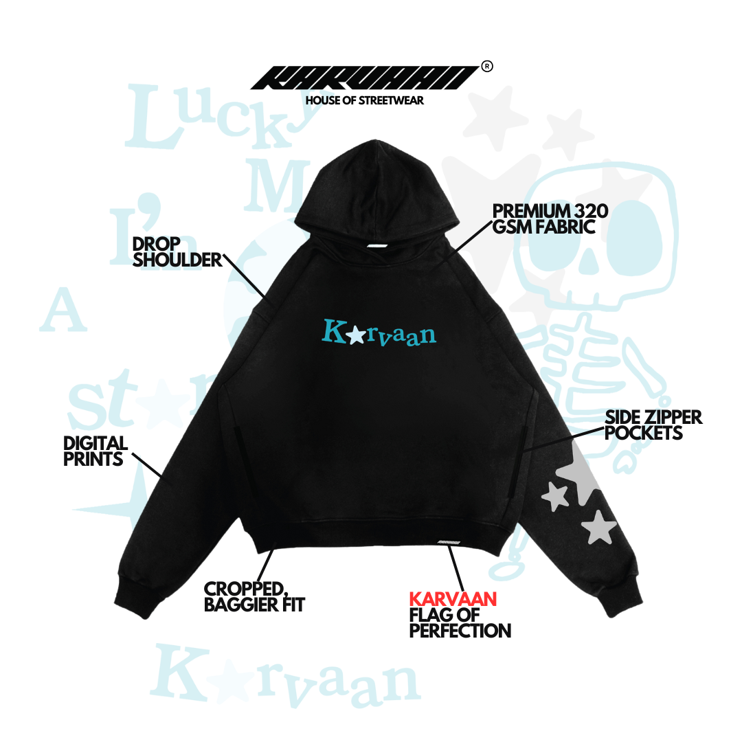 STAR LIFE OVERSIZED HOODIE