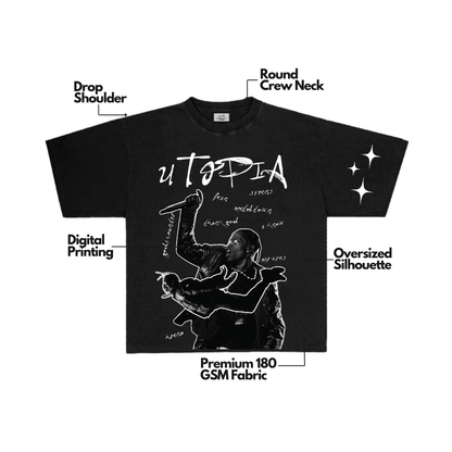 UTOPIA OVERSIZED TEE