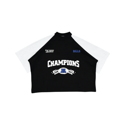 AMERICAN FOOTBALL CROPPED TEE