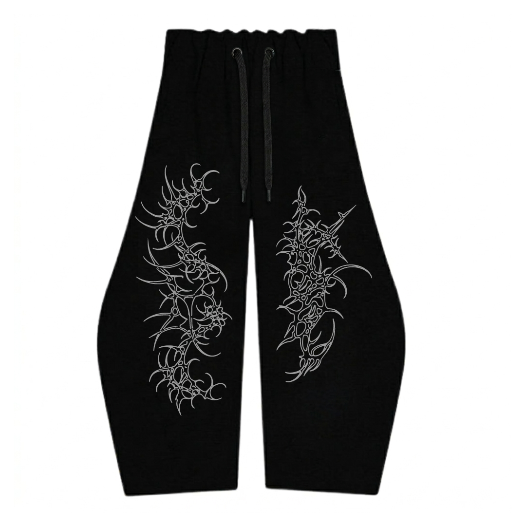 BLACK ICE BARREL PANTS