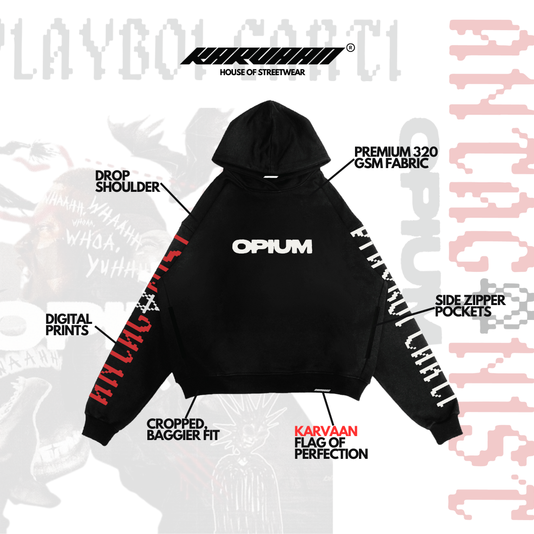 OPIUM OVERSIZED HOODIE