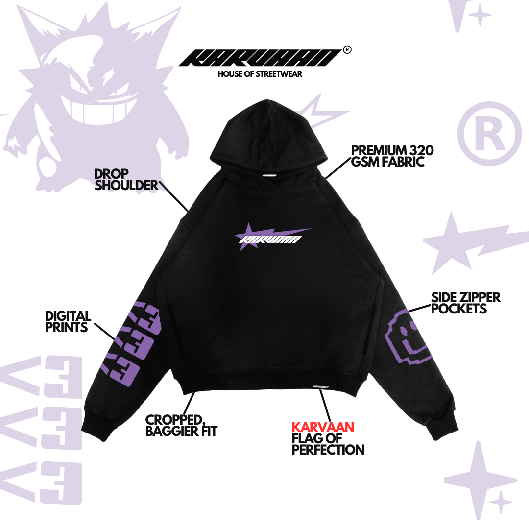 2KVISION OVERSIZED HOODIE