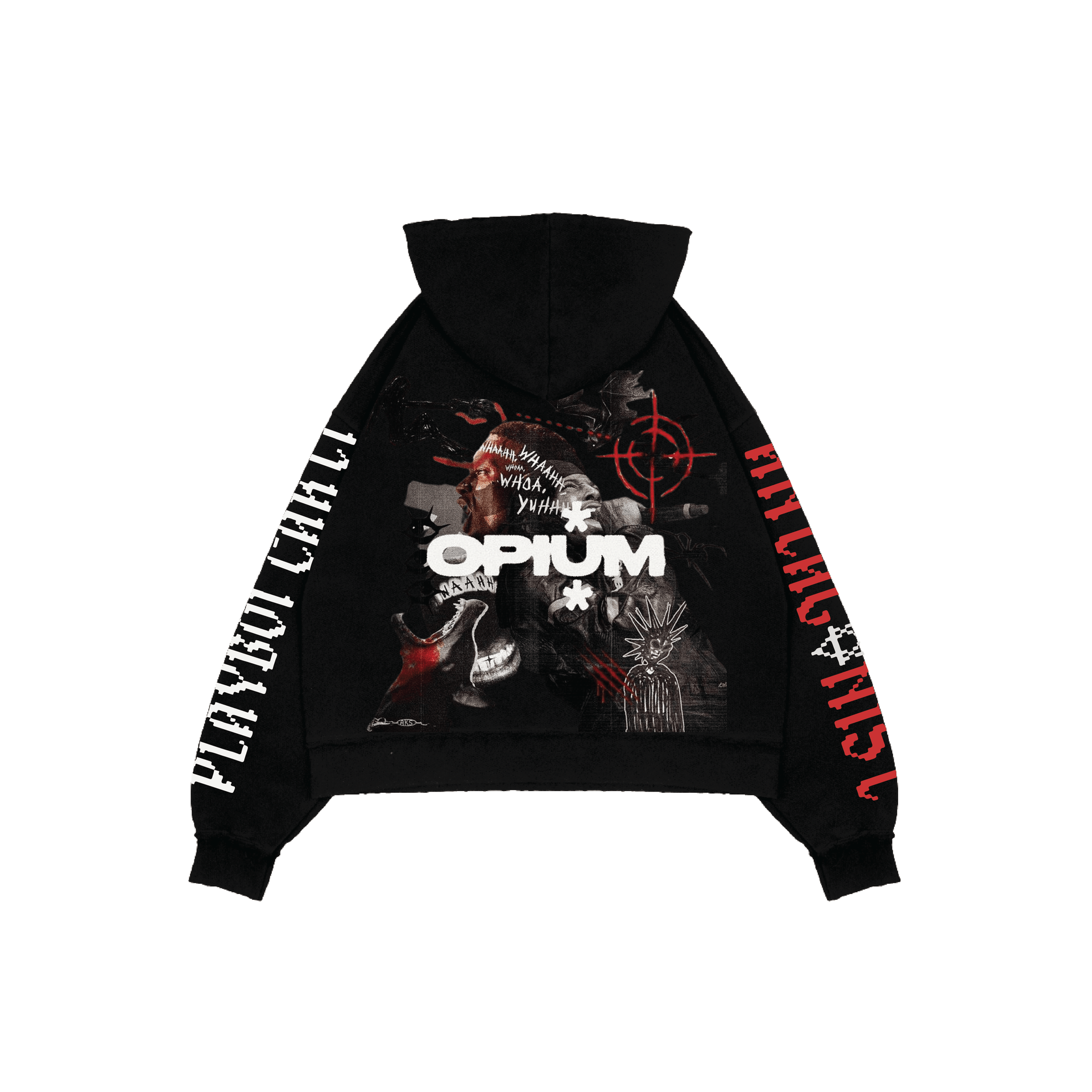 トップス PLAYBOICARTI DARKNESS HOODIE opium OPIUM OVERSIZED HOODIE – KarvaanClothing
