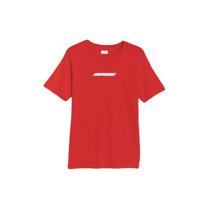 RED REGULAR FIT TEE