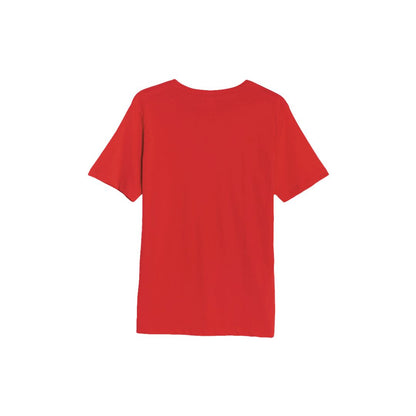 RED REGULAR FIT TEE