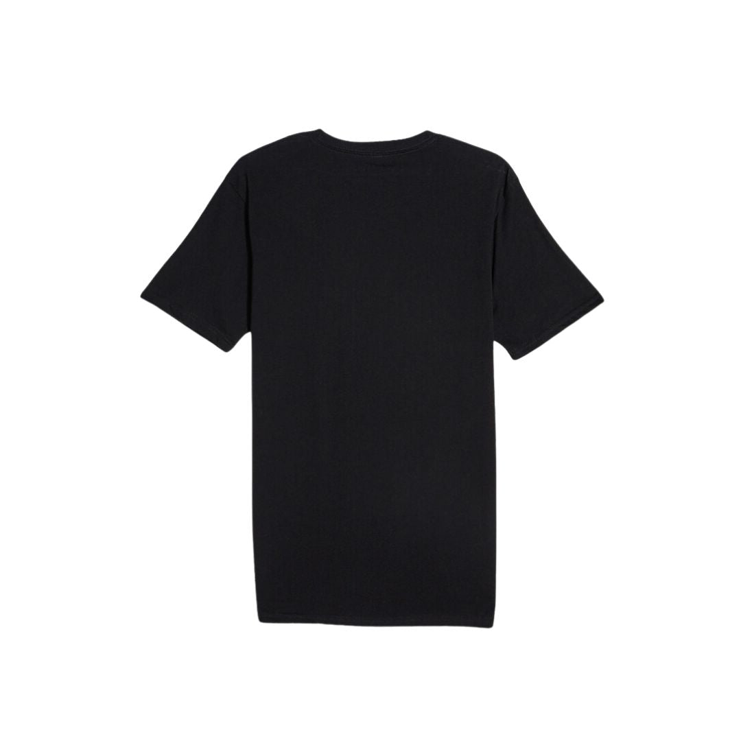 BLACK REGULAR FIT TEE