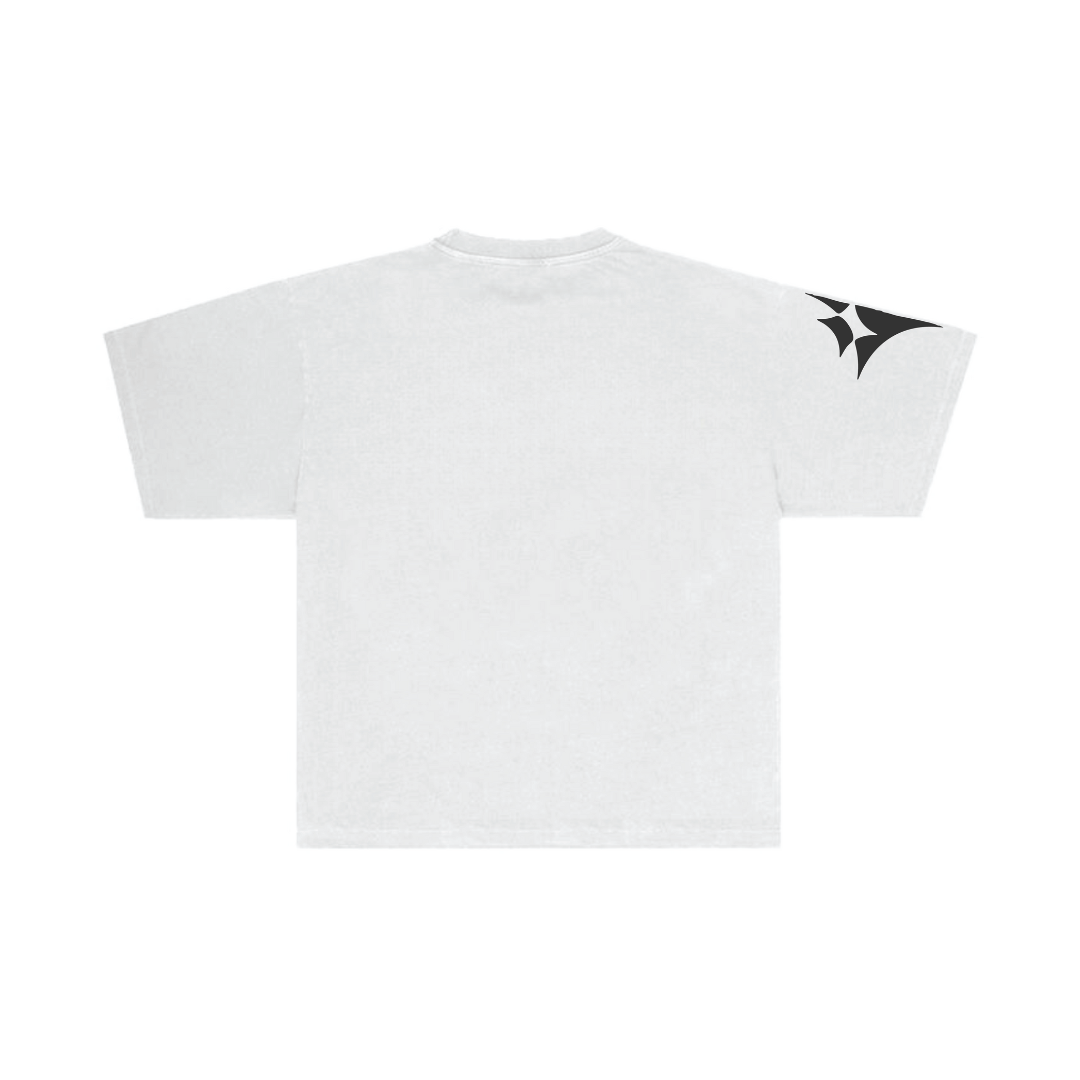 RECKLESS OVERSIZED TEE (WHITE)