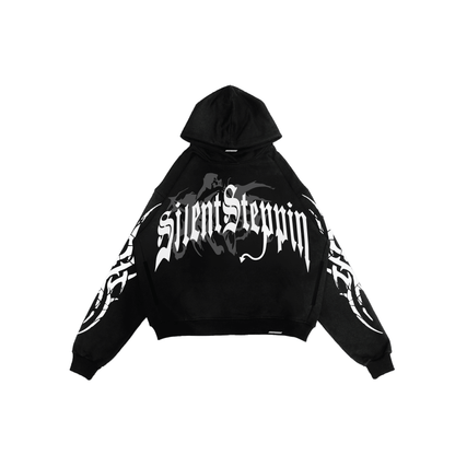 SILENT STEPPIN' OVERSIZED HOODIE