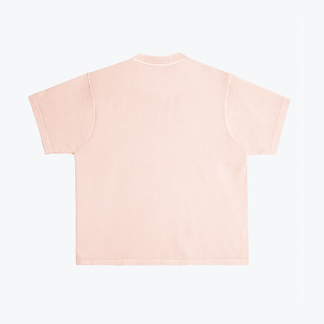 TEA PINK BOXY FIT TEE