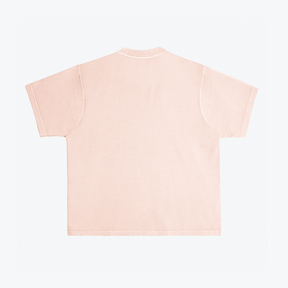 TEA PINK BOXY FIT TEE