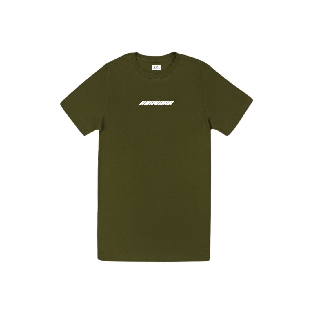 ARMY GREEN REGULAR FIT TEE